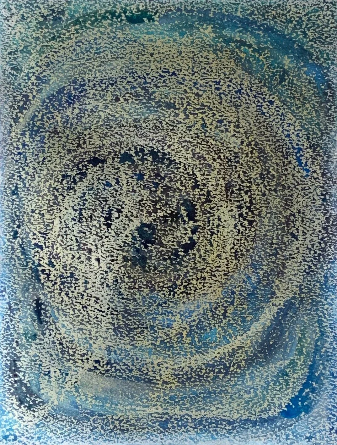 BIG WAVE | 2063 - Small size abstract painting W:10.5” x H:13.5